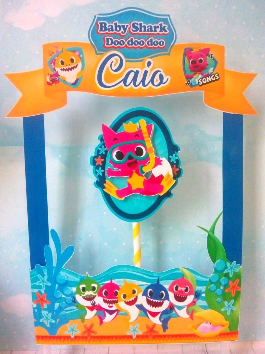 ARQUIVO DE CORTE KIT BABY SHARK (#1420) PDF E STUDIO - Imagem 4