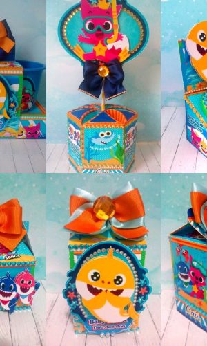 ARQUIVO DE CORTE KIT BABY SHARK (#1420) PDF E STUDIO
