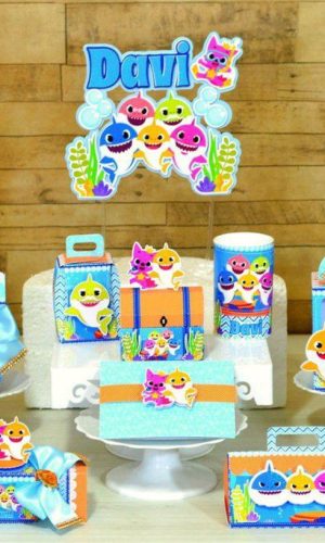 ARQUIVO DE CORTE KIT BABY SHARK (#1423) PDF E STUDIO