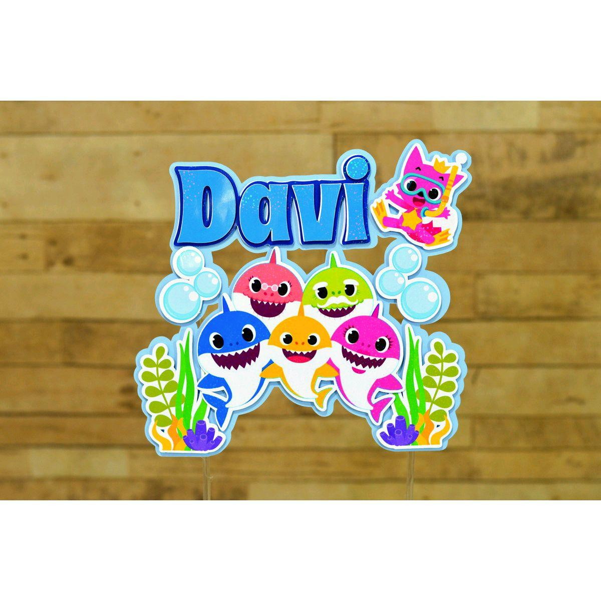 ARQUIVO DE CORTE KIT BABY SHARK (#1423) PDF E STUDIO - Imagem 4