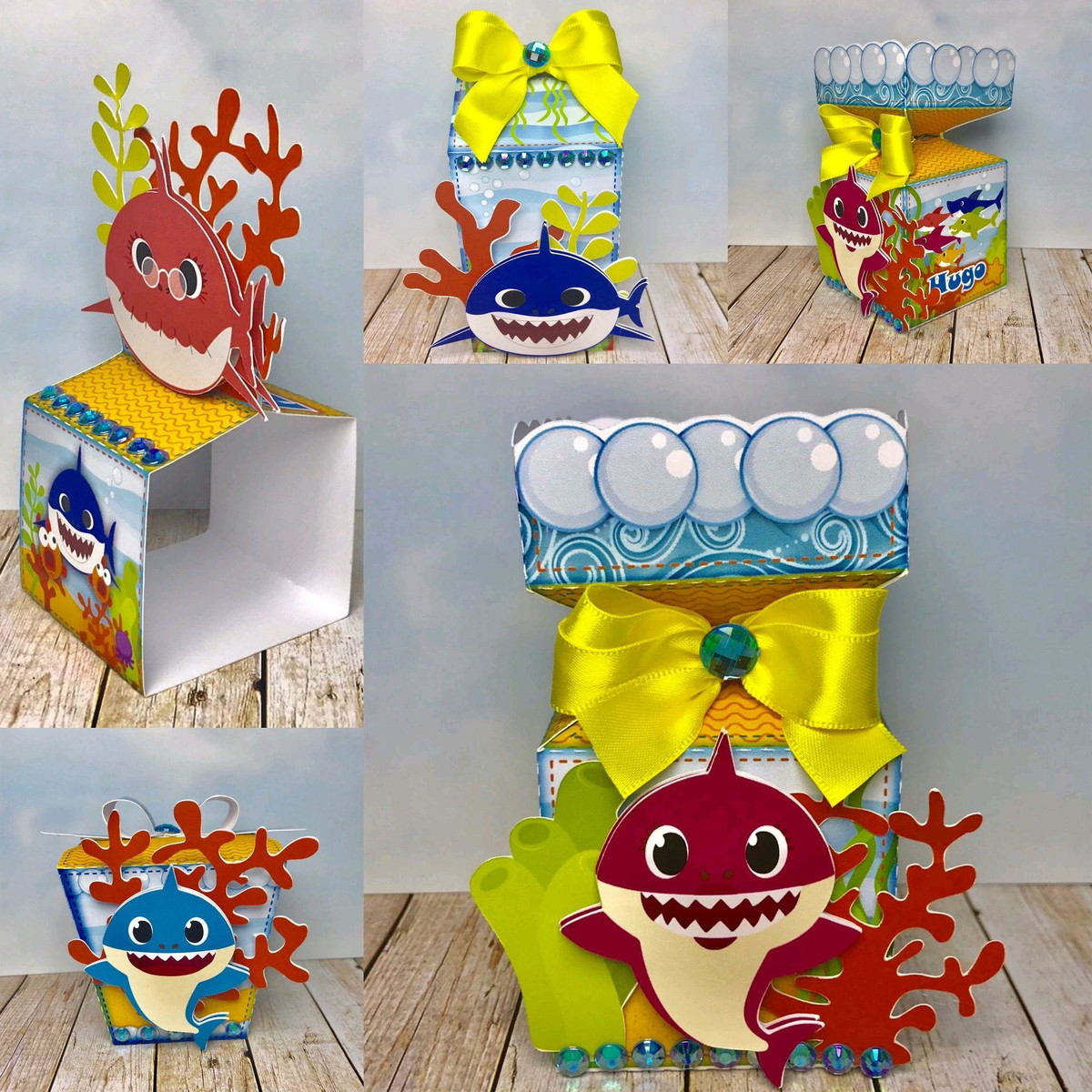 ARQUIVO DE CORTE KIT BABY SHARK (#1424) PDF E STUDIO - Imagem 3