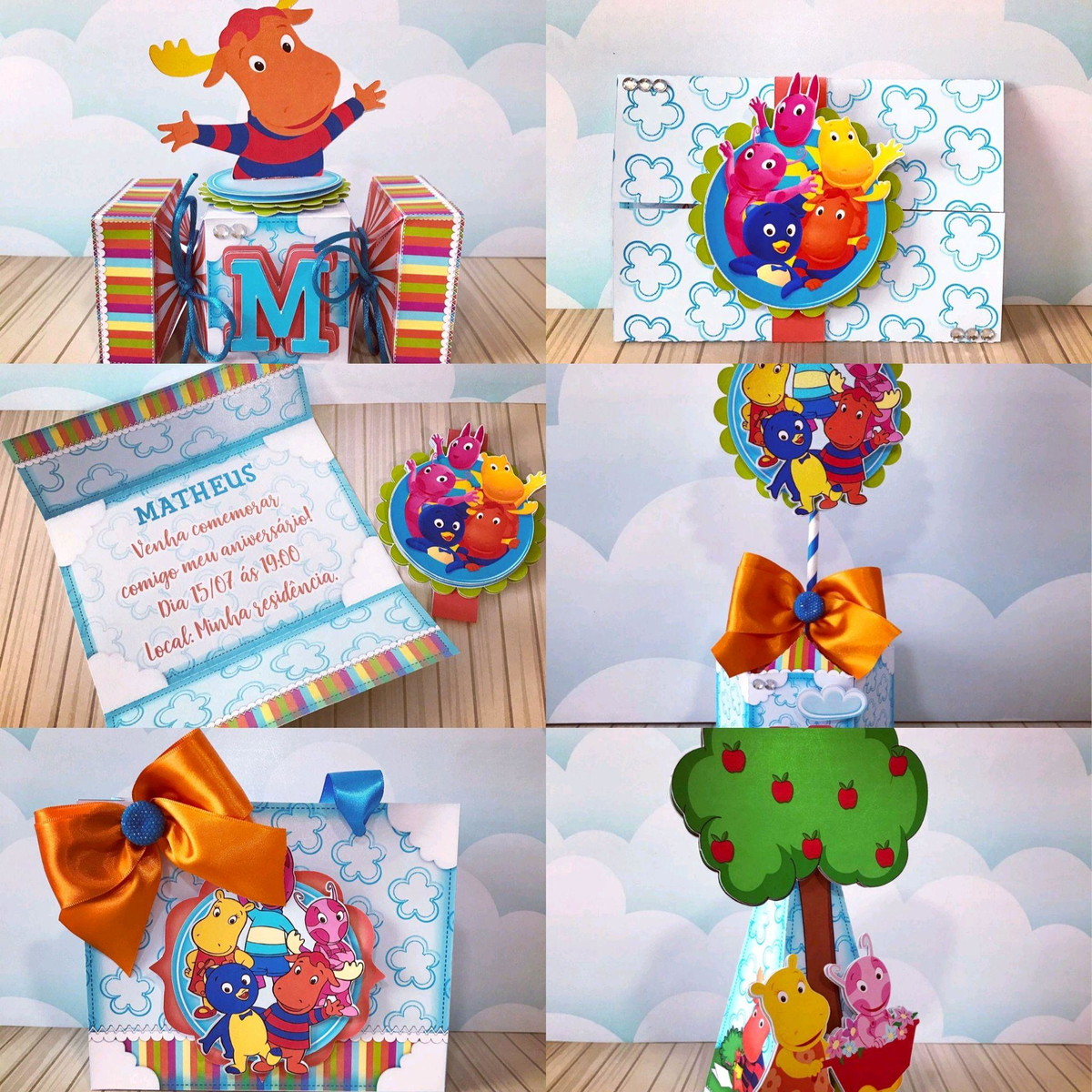 ARQUIVO DE CORTE KIT BACKARDIGANS (#1425) PDF E STUDIO - Imagem 2