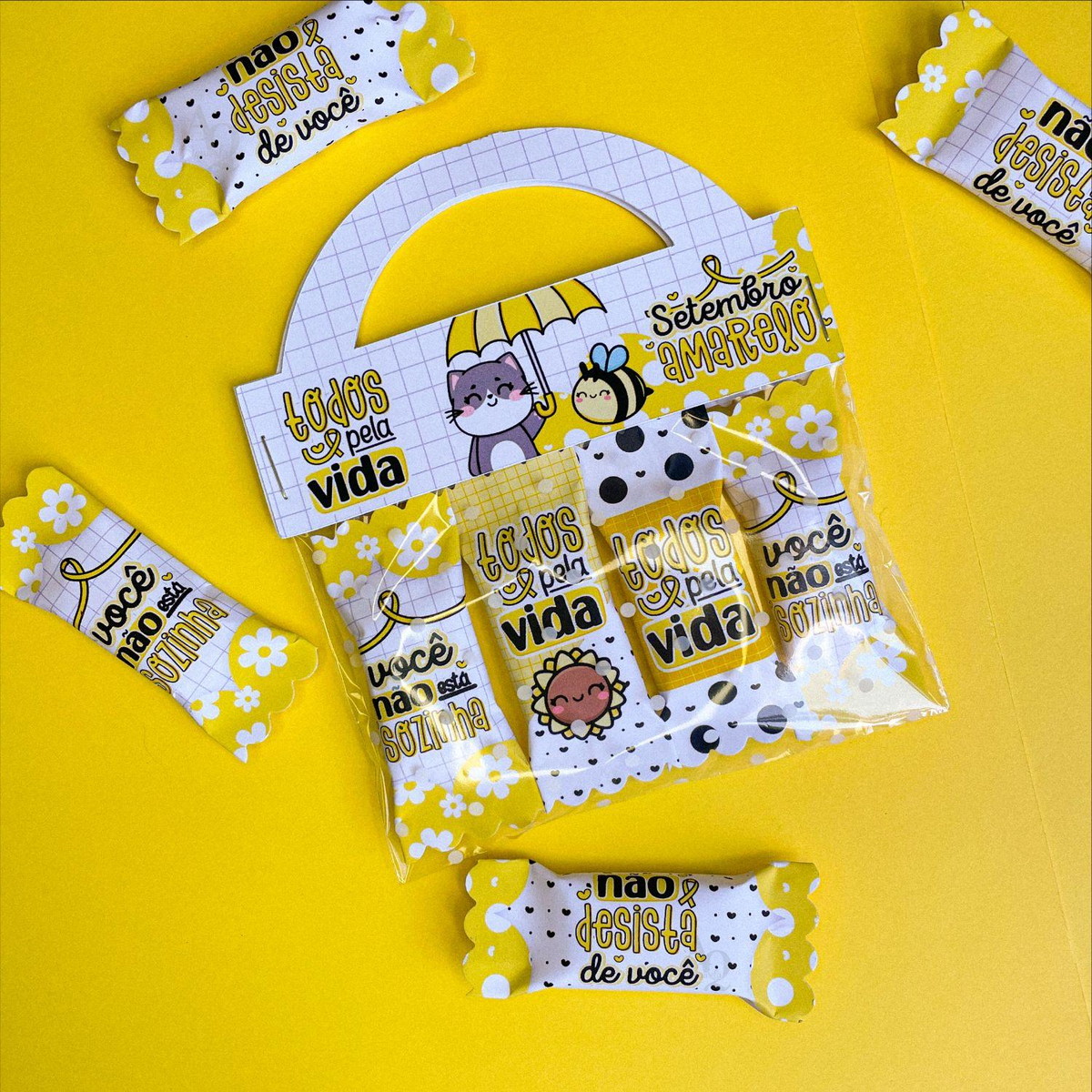 Arquivo De Corte Kit Balinhas Setembro Amarelo #15294