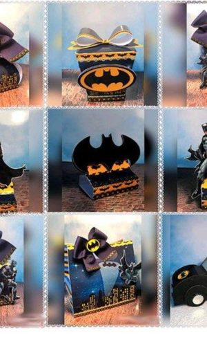 Arquivo de Corte Kit Batman #11255 pdf Studio