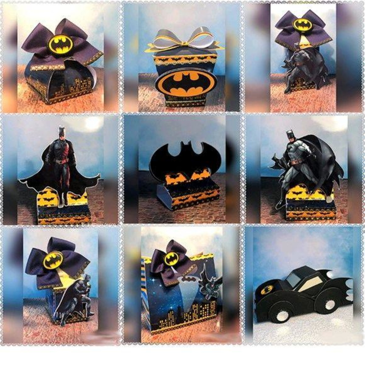 Arquivo de Corte Kit Batman #11255 pdf Studio