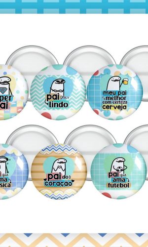 Arquivo De Corte Kit Buttons Do Dia Dos Pais #15174