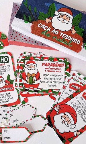Arquivo de Corte Kit Caça Presente de Natal #11294
