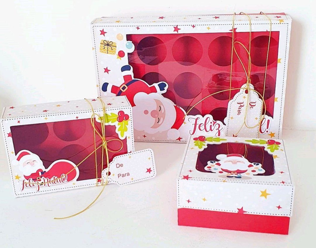 ARQUIVO DE CORTE KIT CAIXAS DOCES DE NATAL #11293 - Imagem 2