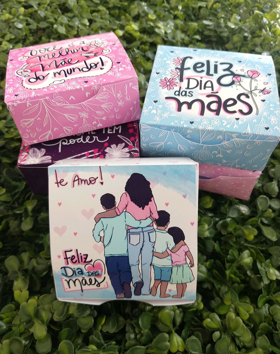 ARQUIVO DE CORTE KIT CAIXAS DOCES DIA DAS MÃES #5126 - Imagem 5