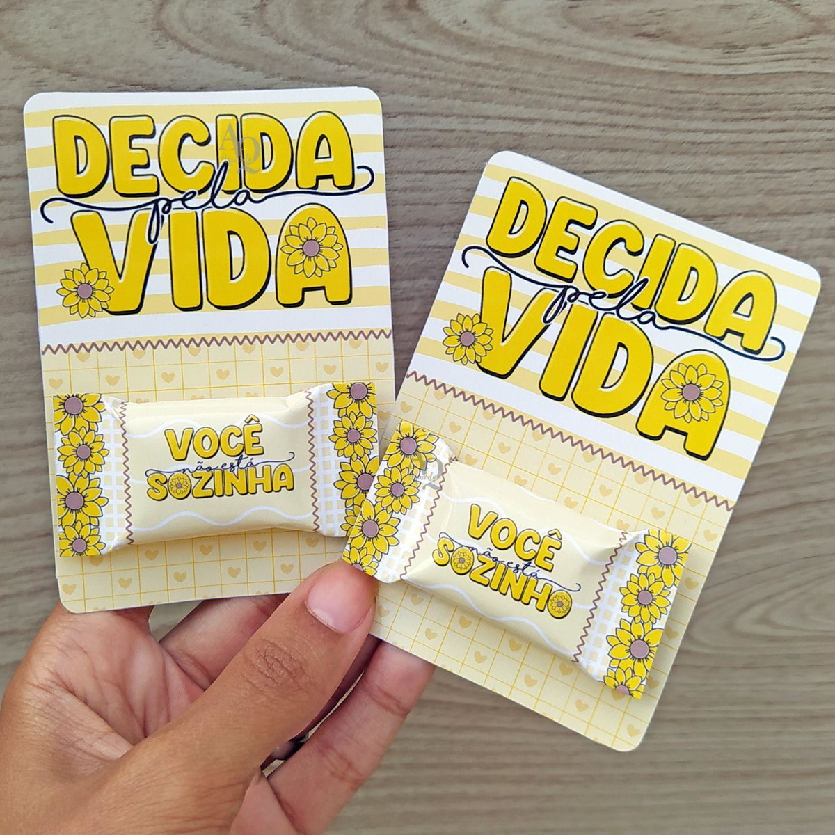 Arquivo De Corte Kit Card + Balinha Setembro Amarelo #15281