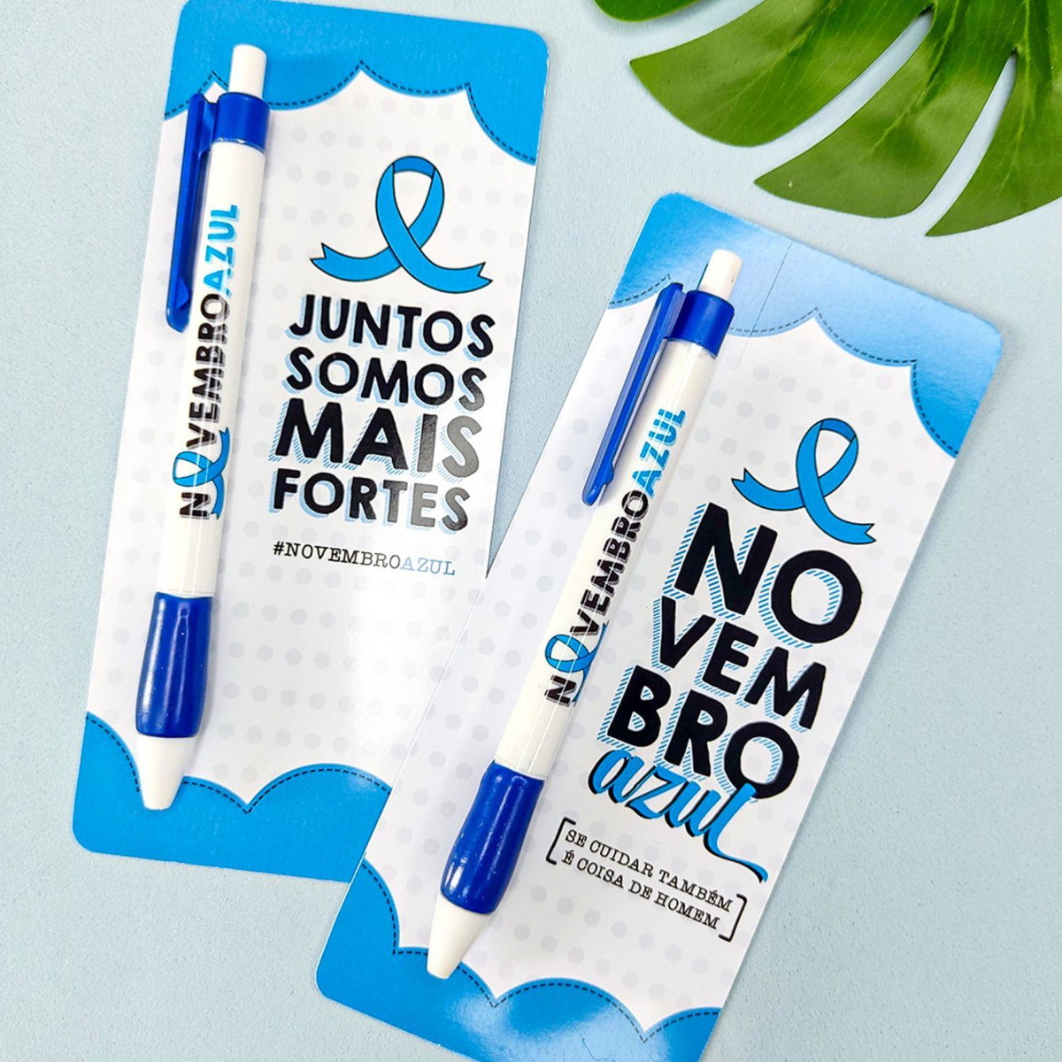 Arquivo de Corte Kit Card com Caneta Novembro Azul #16534 - Imagem 2