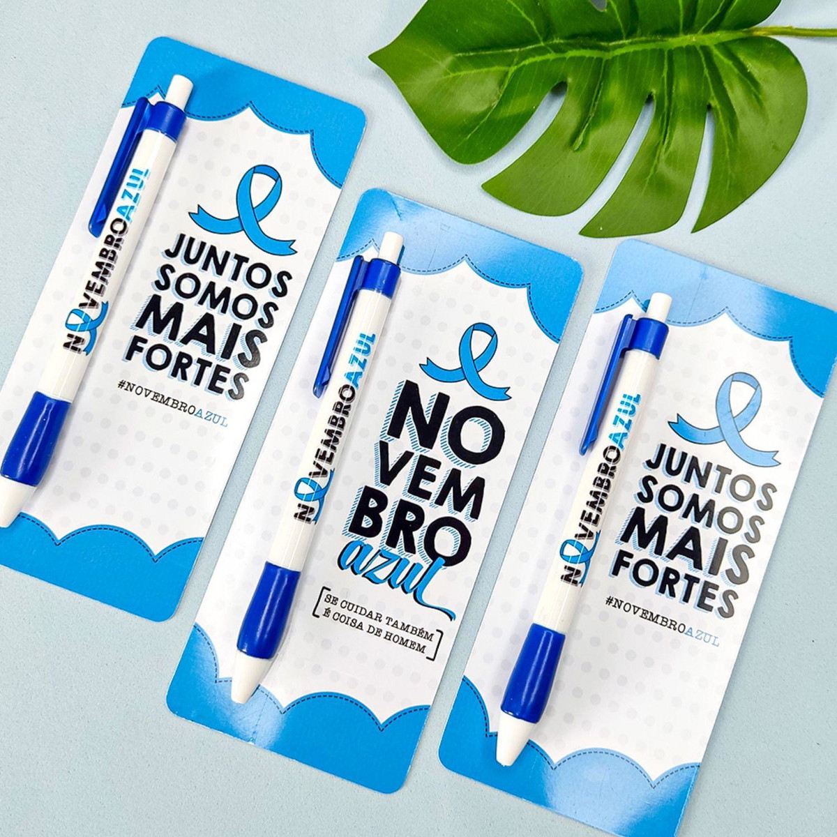Arquivo de Corte Kit Card com Caneta Novembro Azul #16534 - Imagem 3