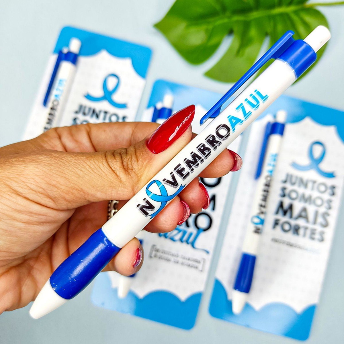Arquivo de Corte Kit Card com Caneta Novembro Azul #16534