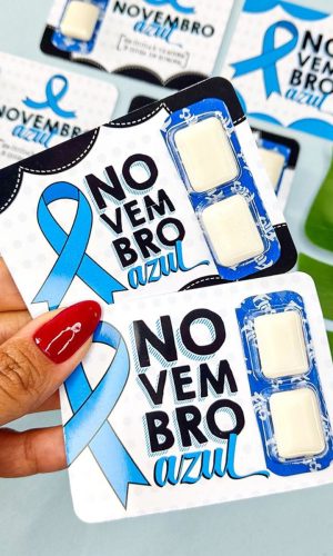 Arquivo de Corte Kit Card com Chiclete Novembro Azul #16533