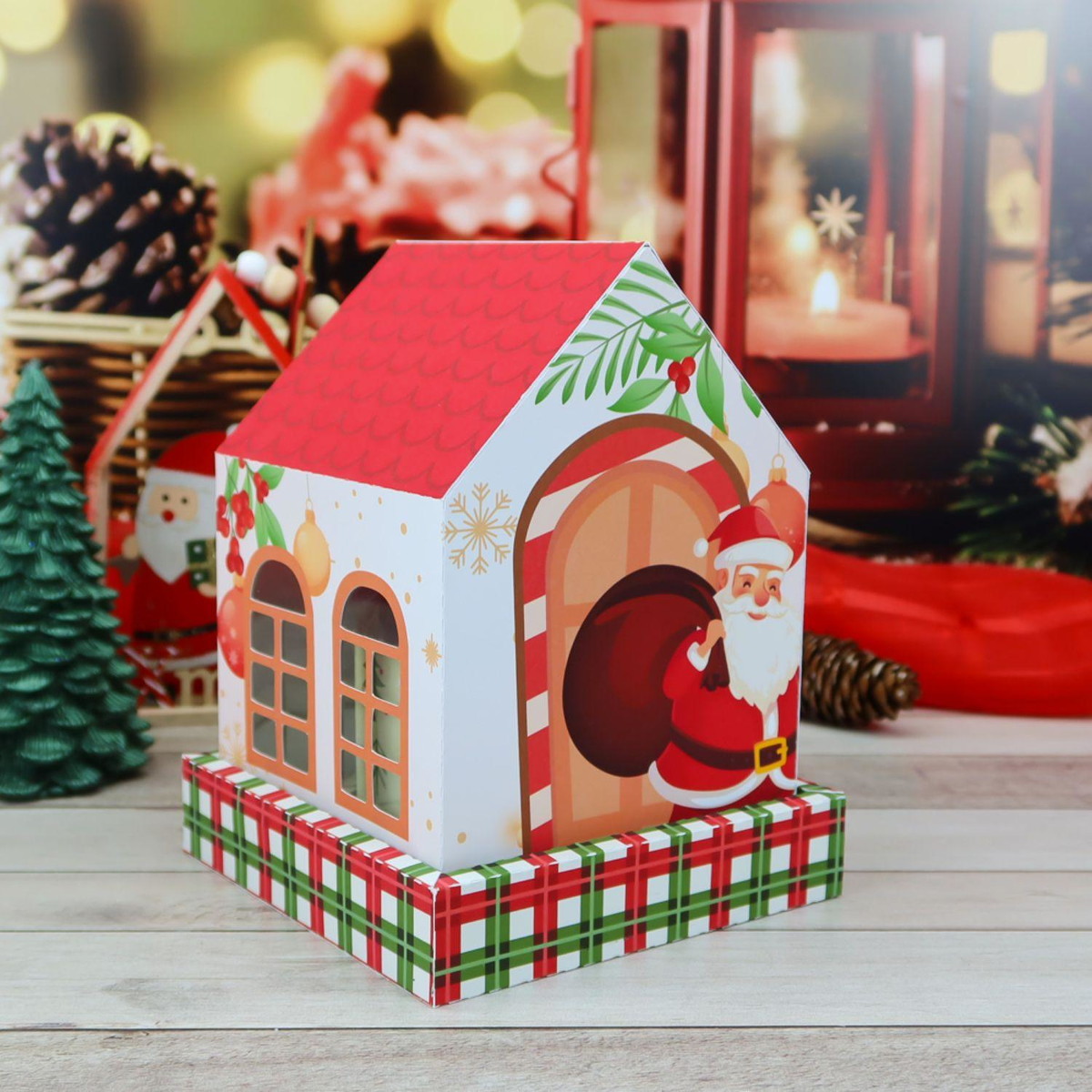 Arquivo de Corte Kit Combo Caixas Panetones de Natal #16594 - Imagem 5