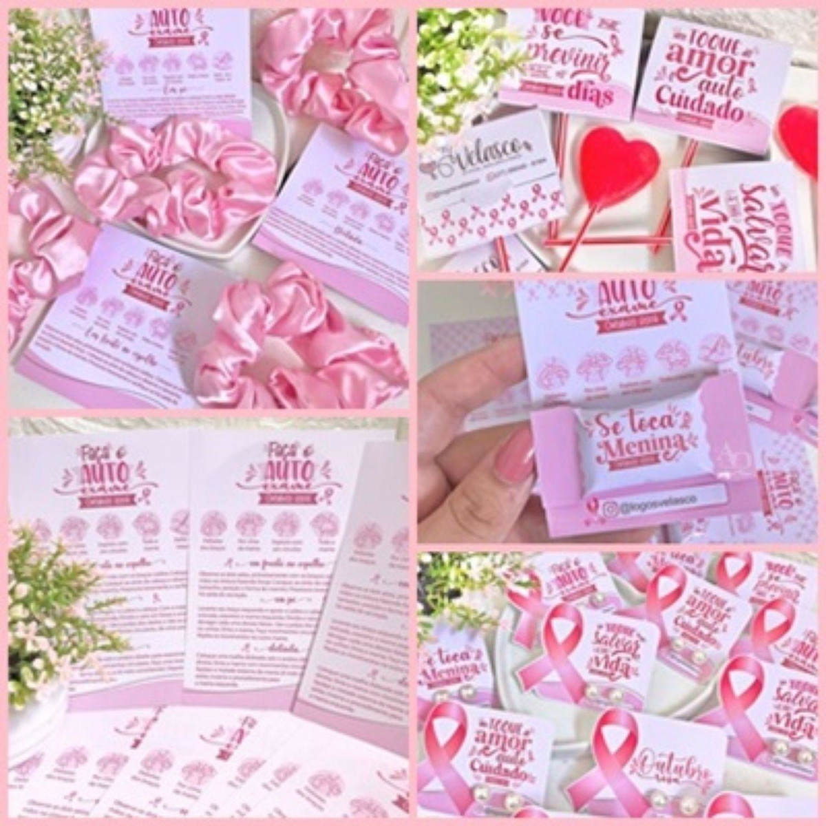 Arquivo de Corte Kit Completo Outubro Rosa #15395