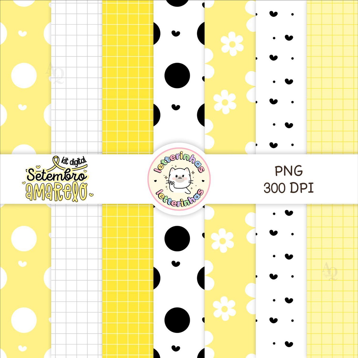 Arquivo de Corte Kit Completo Setembro Amarelo #15297 - Imagem 3