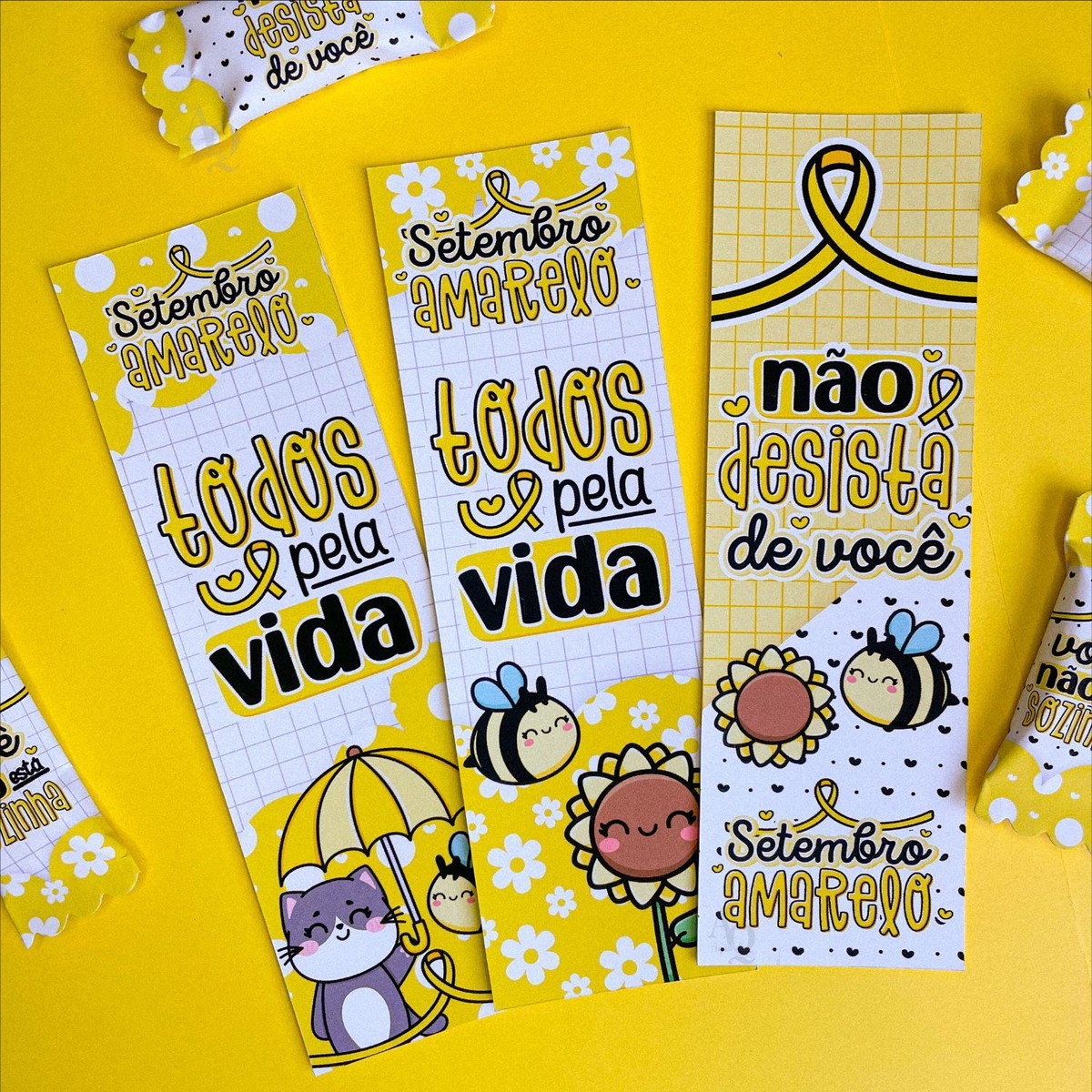 Arquivo de Corte Kit Completo Setembro Amarelo #15297 - Imagem 5