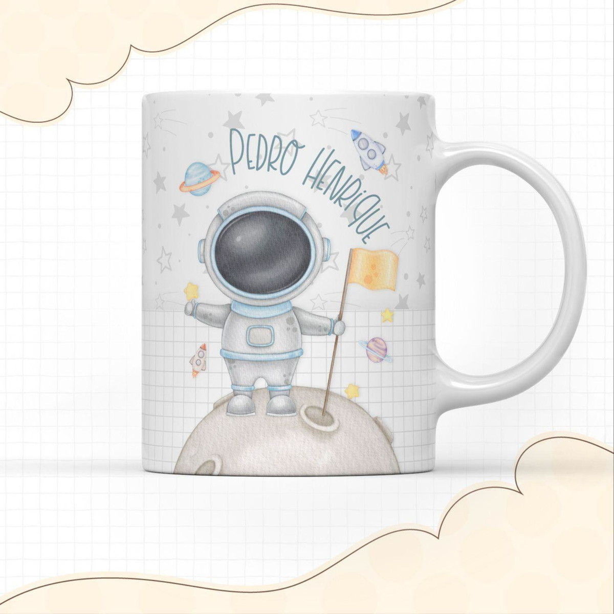 Arquivo de Corte Kit Encardenação Astronauta 2023 #14642 - Imagem 2