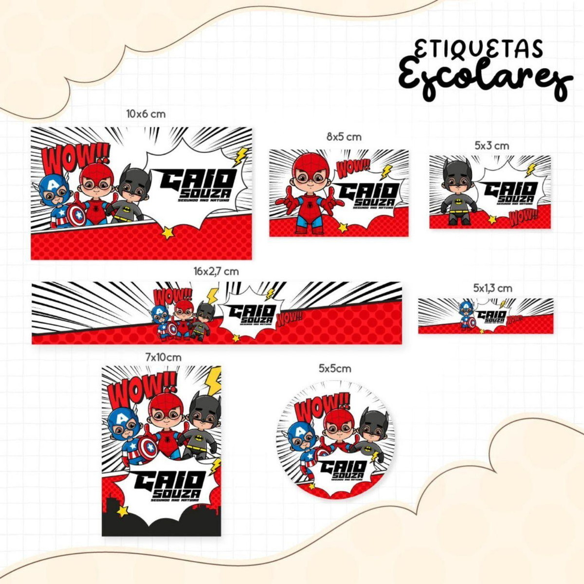 Arquivo de Corte Kit Encardenação Herois 2023 #14633