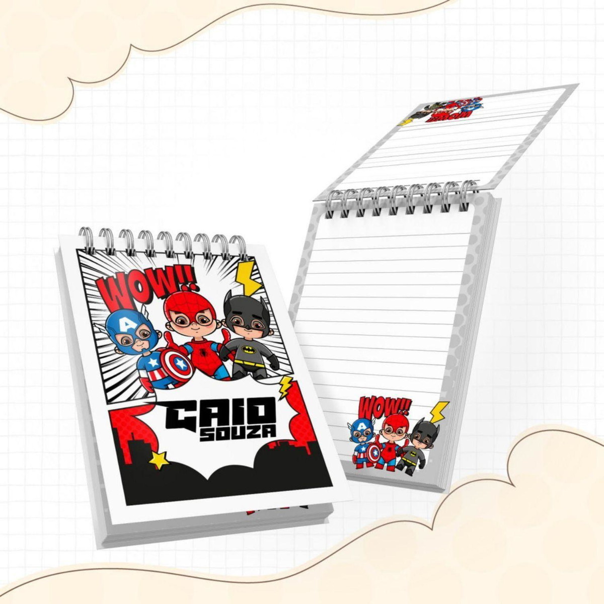 Arquivo de Corte Kit Encardenação Herois 2023 #14633 - Imagem 2