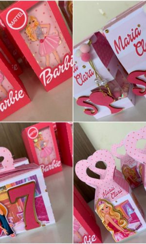 Arquivo de Corte Kit Festa Barbie #16009