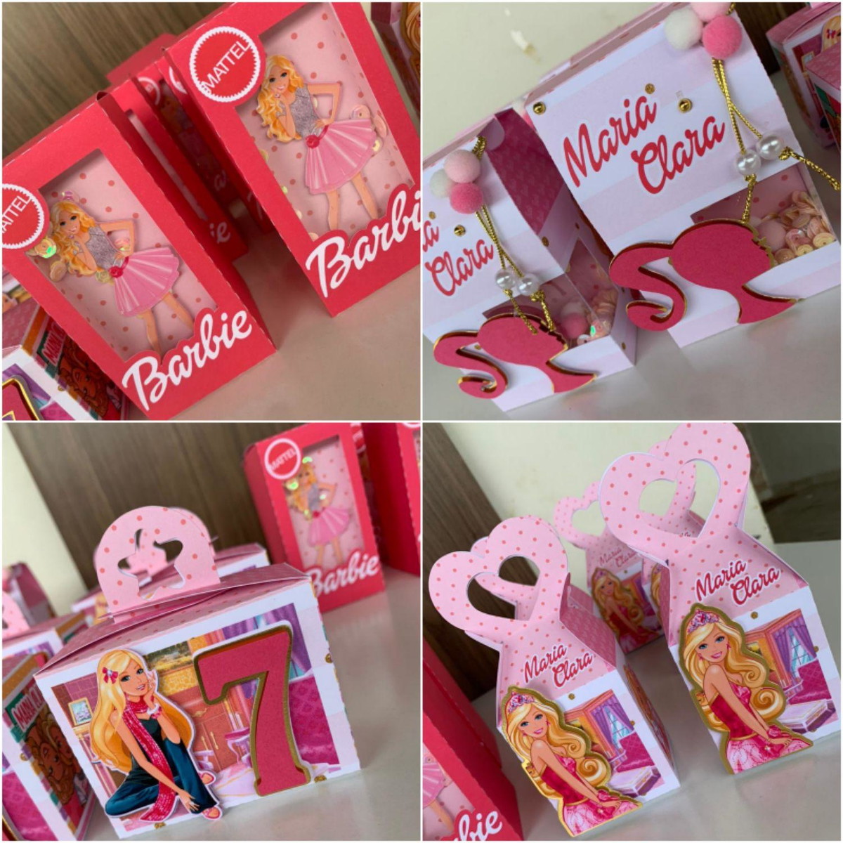 Arquivo de Corte Kit Festa Barbie #16009