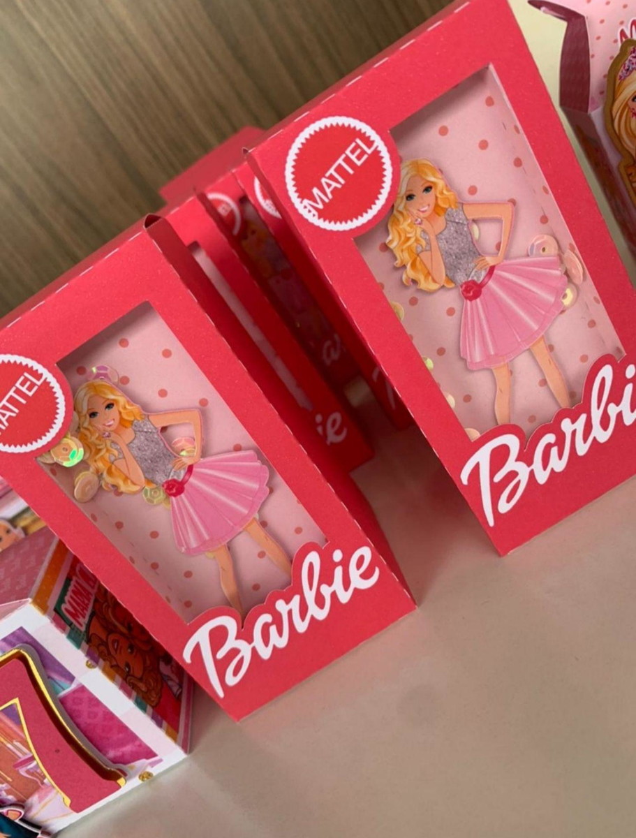 Arquivo de Corte Kit Festa Barbie #16009 - Imagem 2
