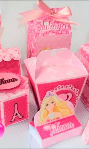 Arquivo de Corte Kit Festa Barbie #16019