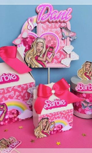 Arquivo de Corte Kit Festa Barbie #16022