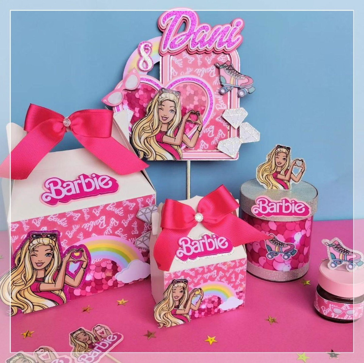Arquivo de Corte Kit Festa Barbie #16022