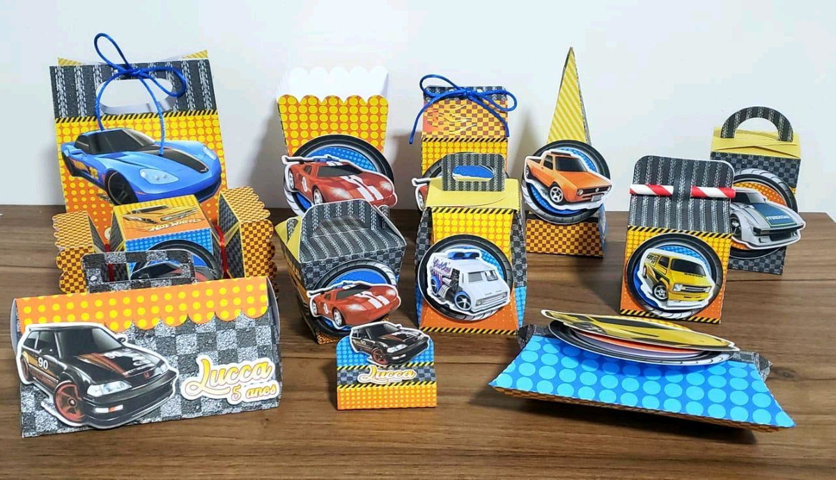 ARQUIVO DE CORTE KIT HOTWHEELS (#9061) - PDF E STUDIO
