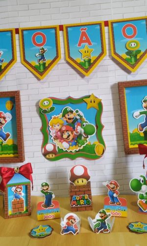 Arquivo de Corte Kit Luigi Mario Bros