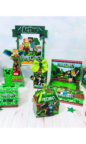 Arquivo de Corte Kit Minecraft #9113