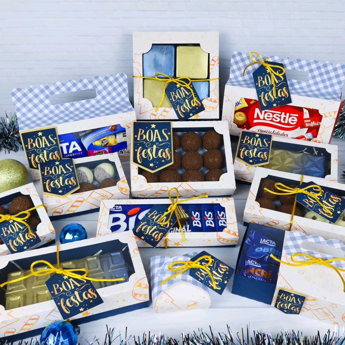Arquivo de Corte Kit Natal Azul #11282 - Imagem 2
