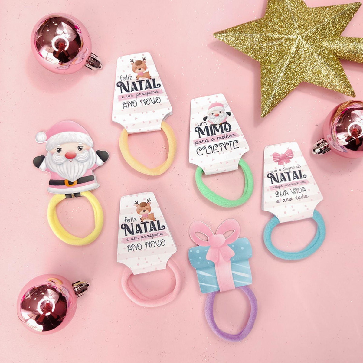 Arquivo de Corte Kit Natal Rosa Card Xuxinha #16566 - Imagem 4