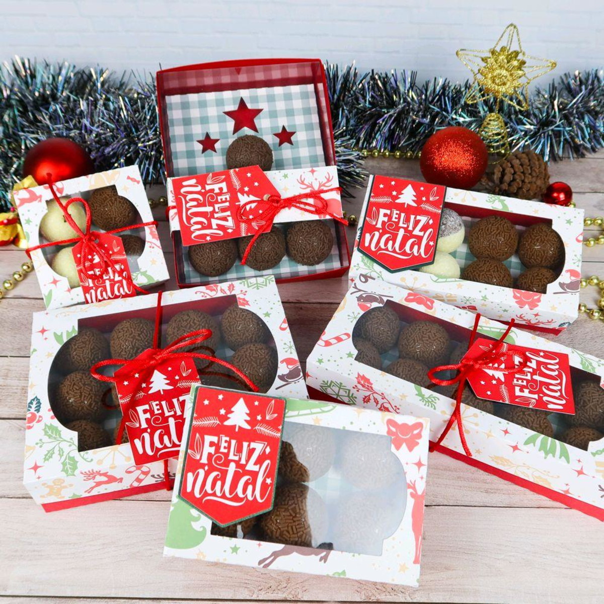 Arquivo de Corte Kit Natal Vermelho #11284 - Imagem 3