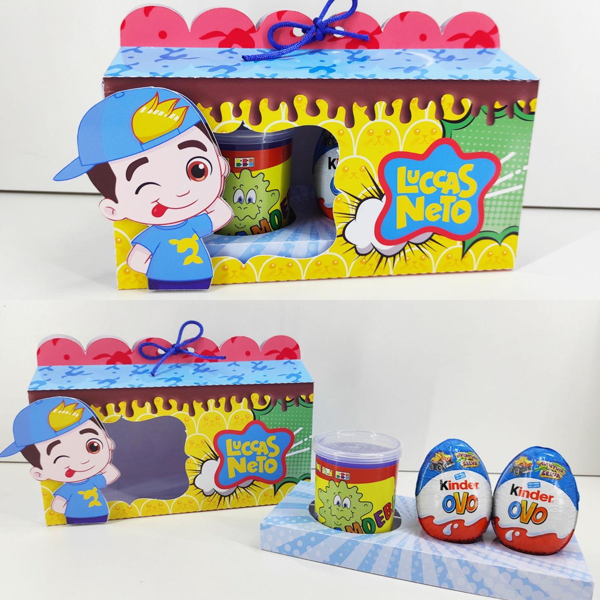 ARQUIVO DE CORTE KIT PASCOA LUCAS NETO #13716 - Imagem 2