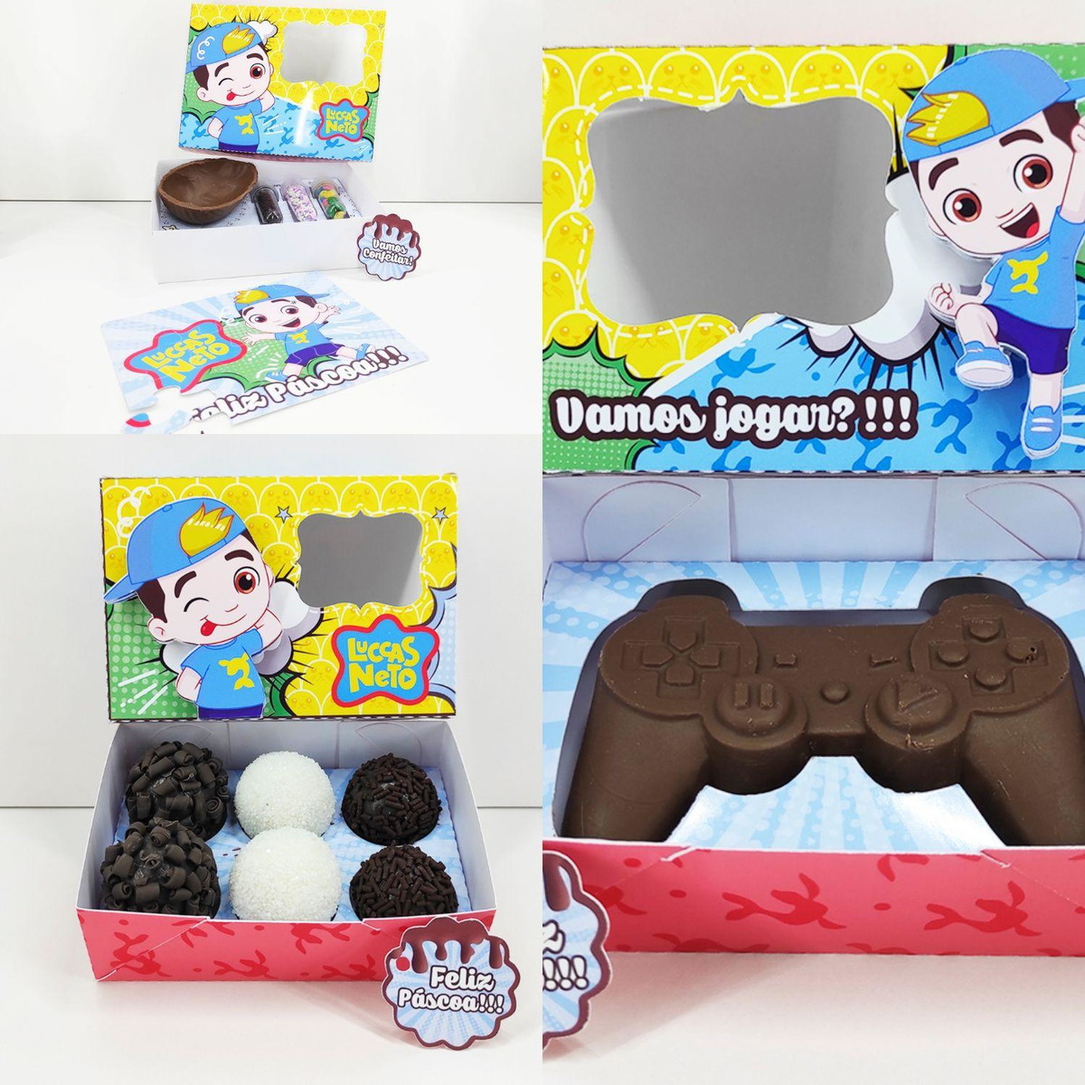 ARQUIVO DE CORTE KIT PASCOA LUCAS NETO #13716 - Imagem 4