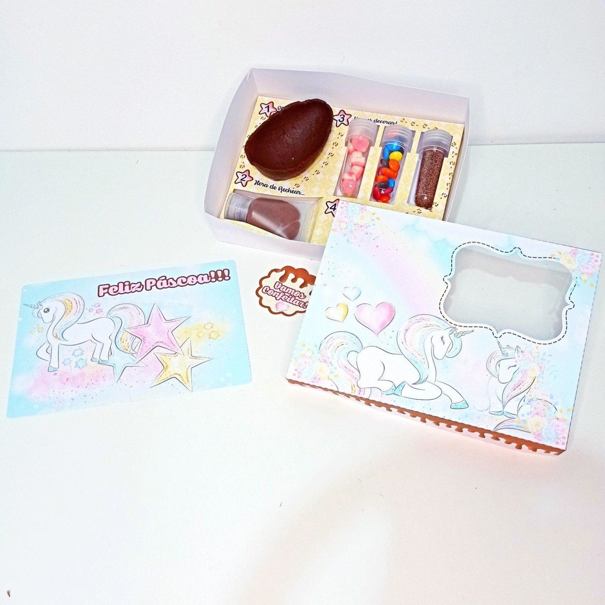 ARQUIVO DE CORTE KIT PASCOA UNICORNIO #13683 - Imagem 5