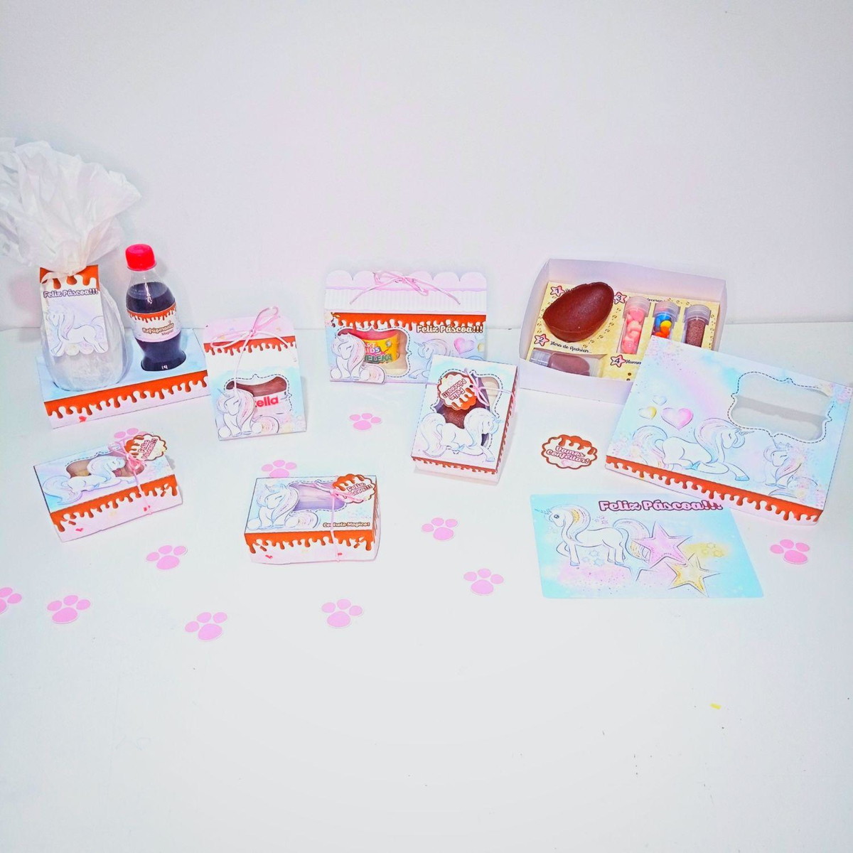 ARQUIVO DE CORTE KIT PASCOA UNICORNIO #13683