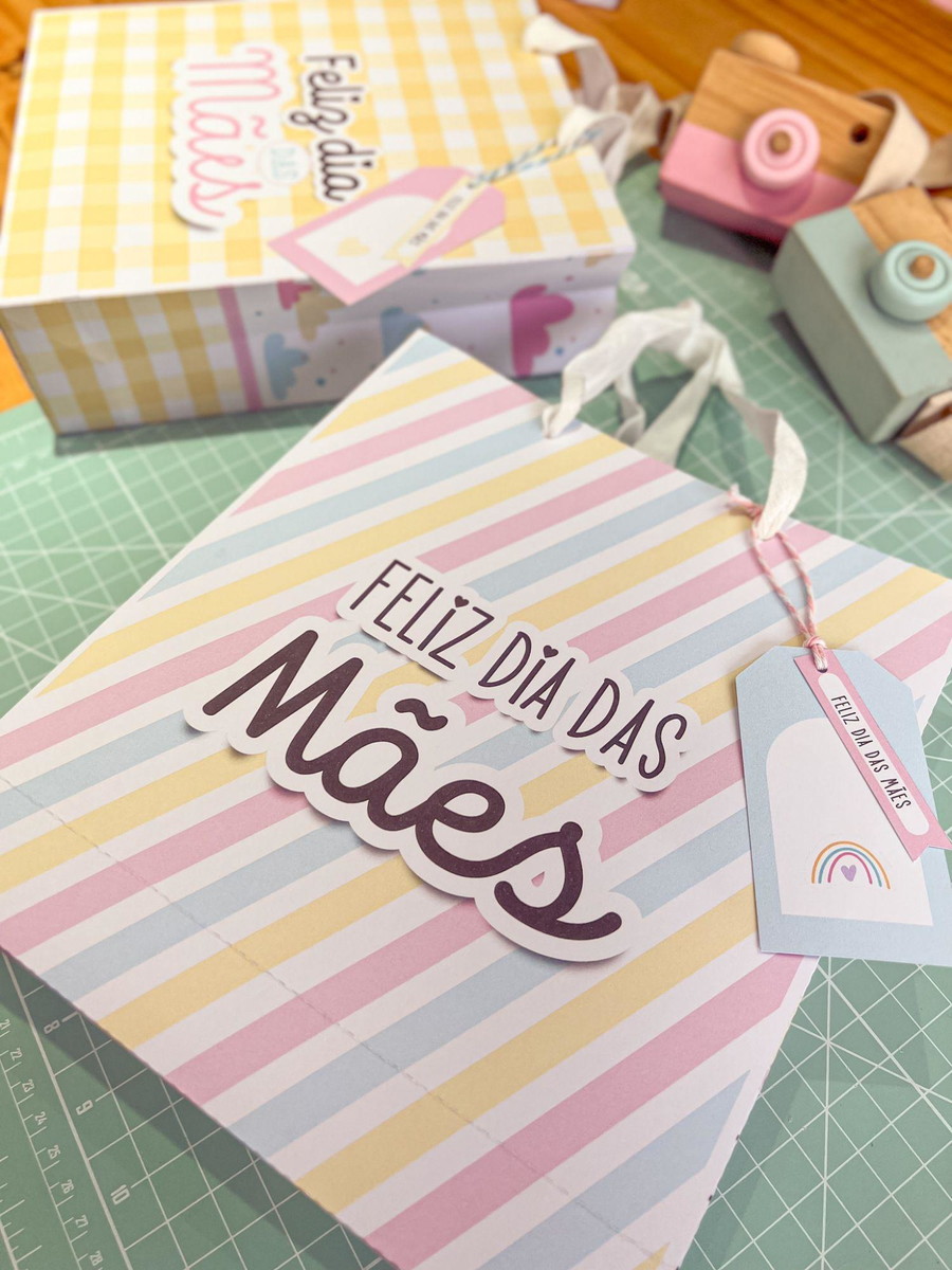 Arquivo De Corte Kit Sacolas Dia Das Mães #13971 - Imagem 3