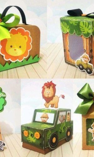 ARQUIVO DE CORTE KIT SAFARI (#7820) - PDF E STUDIO
