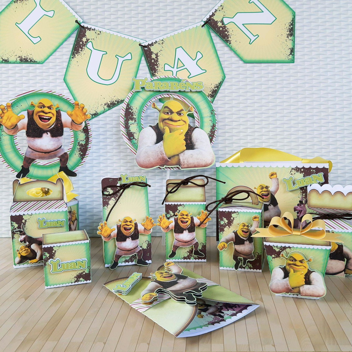 ARQUIVO DE CORTE KIT SHREK (#7027) - PDF E STUDIO