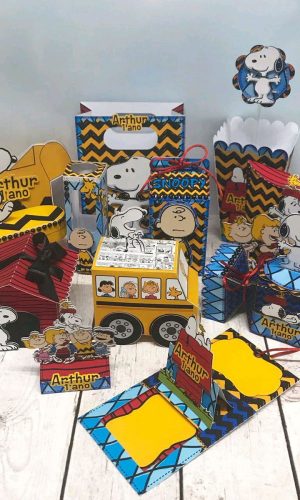 ARQUIVO DE CORTE KIT SNOOPY (#7834) - PDF E STUDIO