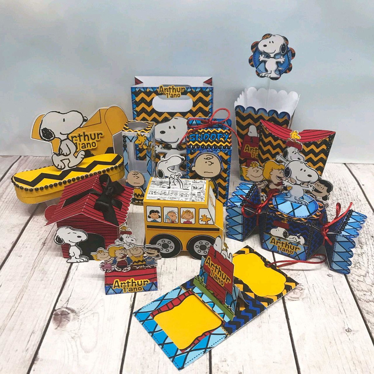 ARQUIVO DE CORTE KIT SNOOPY (#7834) - PDF E STUDIO