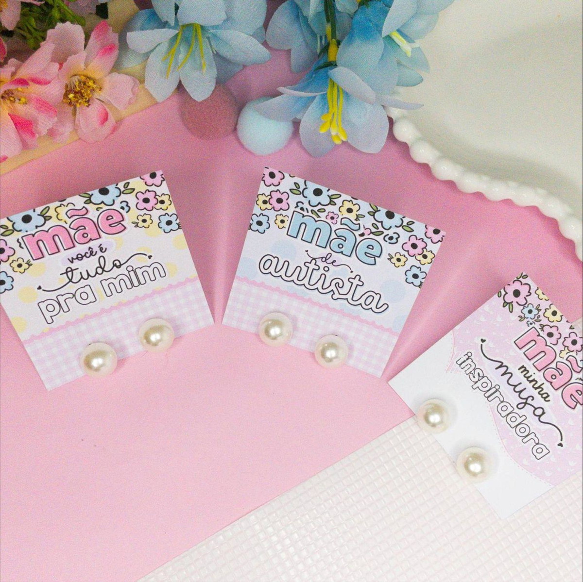 ARQUIVO DE CORTE KIT TAG PARA BRINCOS DIA DAS MÃES #13900