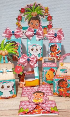 ARQUIVO DE CORTE KIT TEMA MOANA #11089