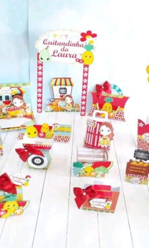 ARQUIVO DE CORTE KIT TEMA QUITANDINHA FRUTINHA (#11092)