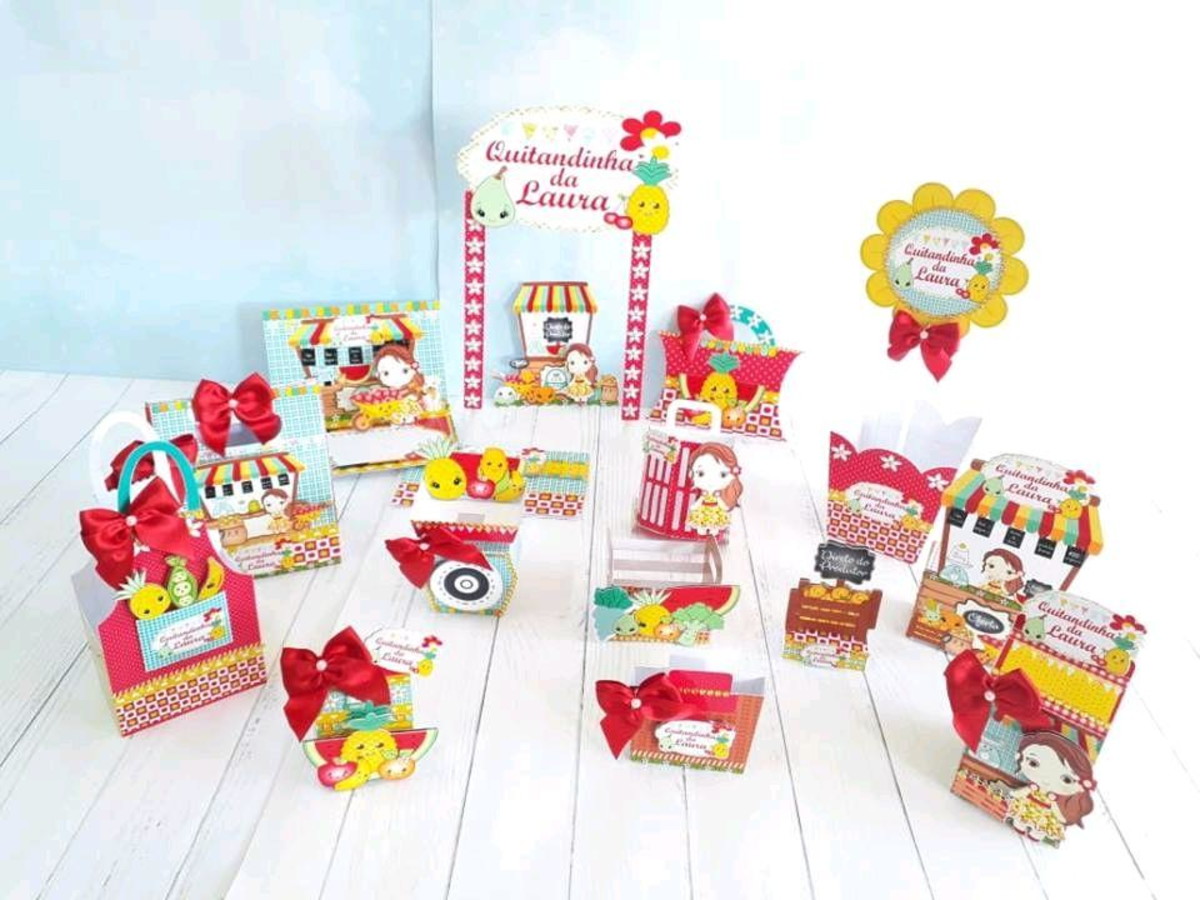 ARQUIVO DE CORTE KIT TEMA QUITANDINHA FRUTINHA (#11092)